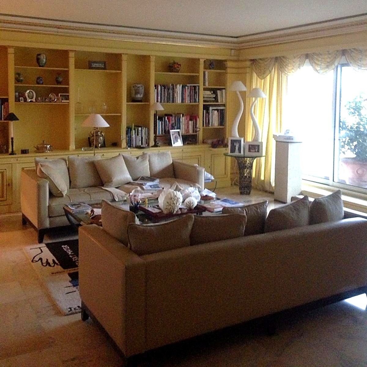 Salon de l'appartement avant le déménagement